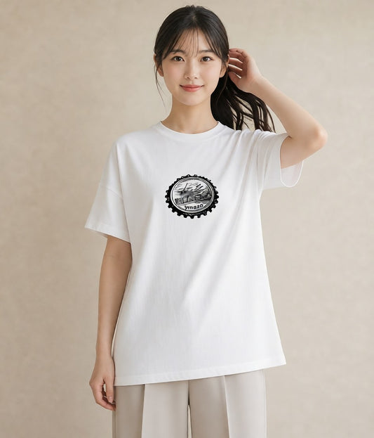 Tシャツ レディース 旅 トラベル スタンプ イラスト ゆるコーデ 旅行 母娘コーデ 白T