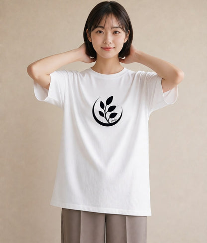 半袖Tシャツ レディース カフェ カフェロゴ ロゴ イラスト クリスマス 旅行 白T
