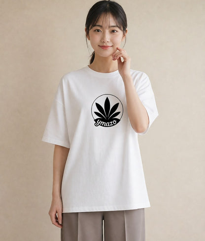 Tシャツ レディース 扇子 そよ風 ナチュラル アンティーク イラスト こなれ感 デート 帰省 白T