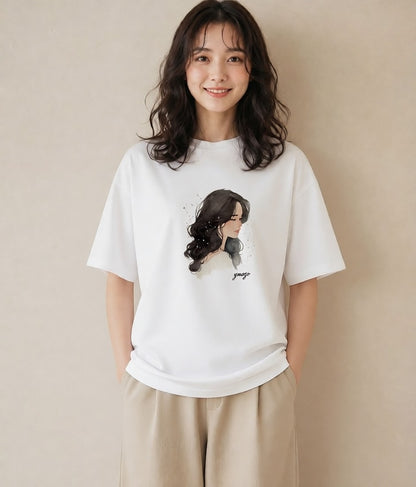 Tシャツ レディース 射手座 星空 宇宙 イラスト 旅行コーデ お揃い 親子 白T