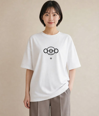 グラフィックTシャツ レディース 手鏡 アンティーク レトロ ナチュラル イラスト モード 女子会 お揃い 白T
