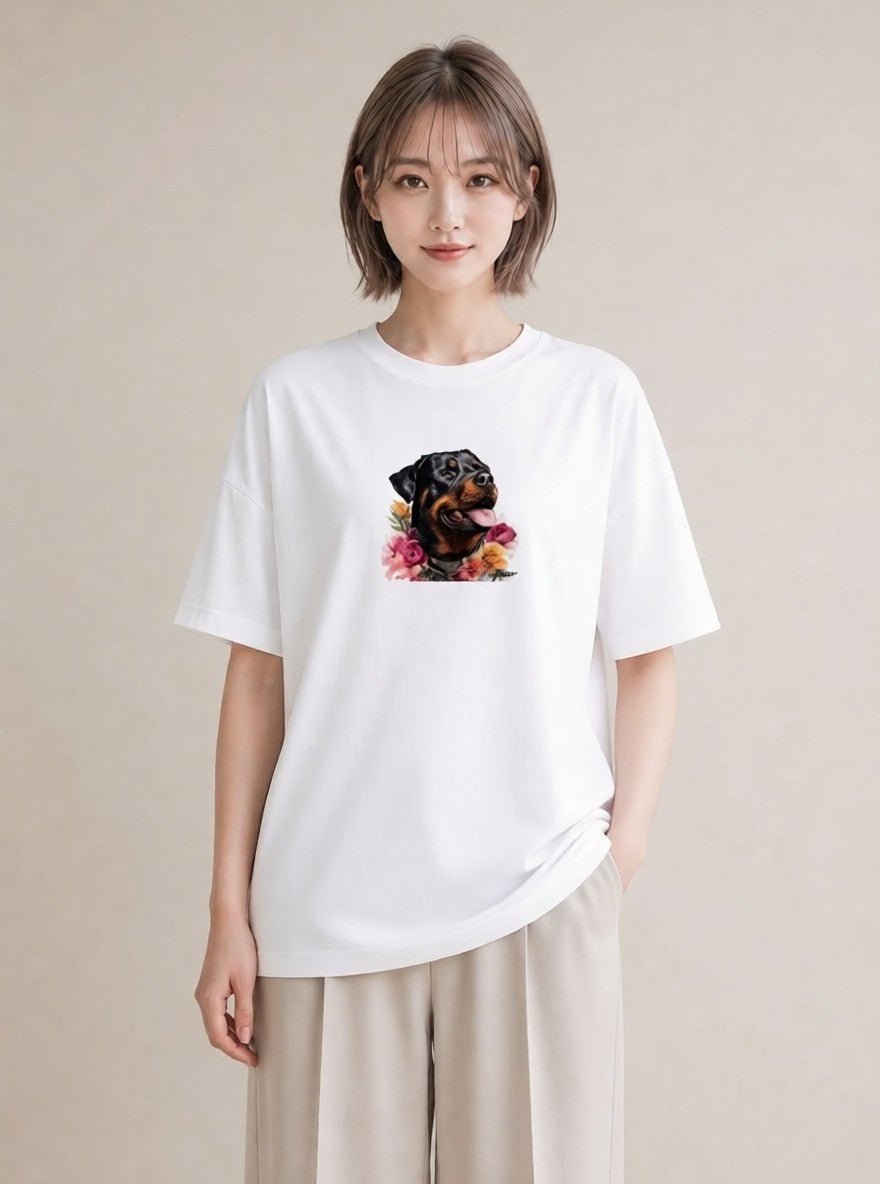 Tシャツ レディース ラブラドールレトリバー 犬 いぬ イラスト シンプル ホワイトデー 春服 白T