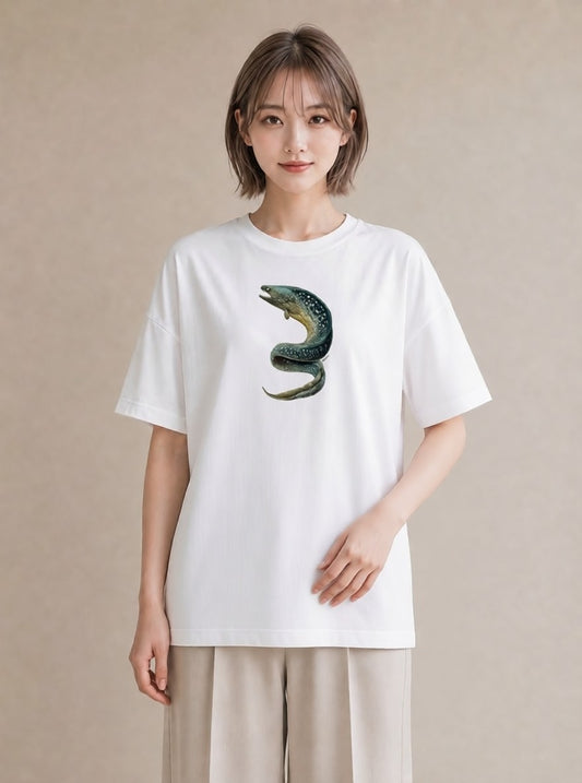 デザインTシャツ レディース レオパ ペット 動物 イラスト 北欧風 ホワイトデー 春服 白T