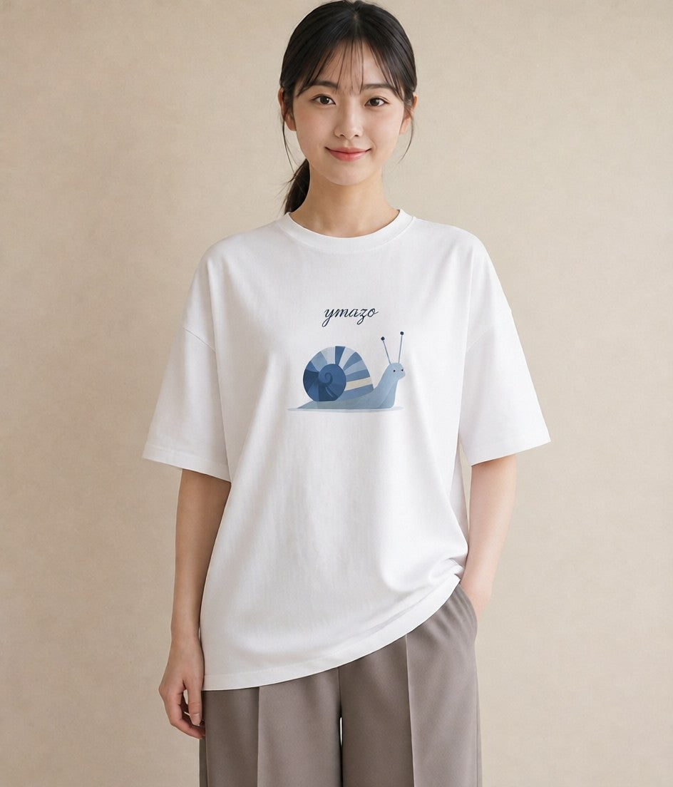 デザインTシャツ レディース ダンゴムシ 昆虫 虫 イラスト 上品 女子会 お揃い 白T