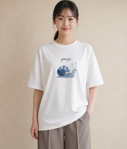 デザインTシャツ レディース ダンゴムシ 昆虫 虫 イラスト 上品 女子会 お揃い 白T