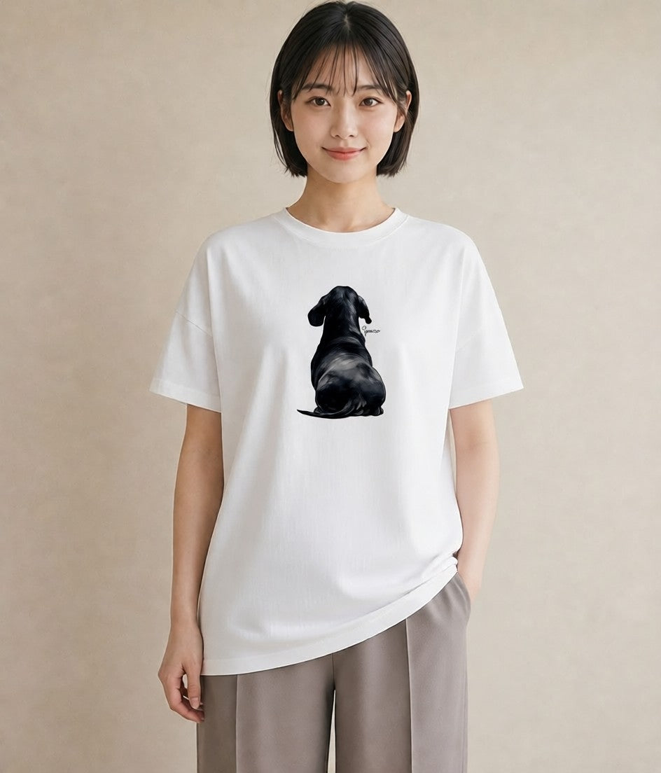 グラフィックTシャツ レディース スフィンクス 猫 ねこ イラスト クリスマス 旅行 白T