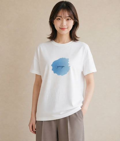 Tシャツ レディース 空 星空 宇宙 イラスト フェミニン 母娘コーデ 自分用 白T