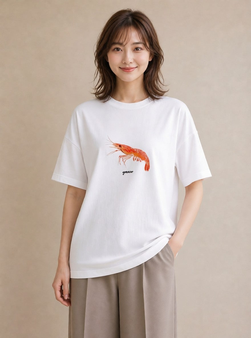 グラフィックTシャツ レディース 蠍座 星空 宇宙 イラスト お洒落 送別ギフト 通勤 白T