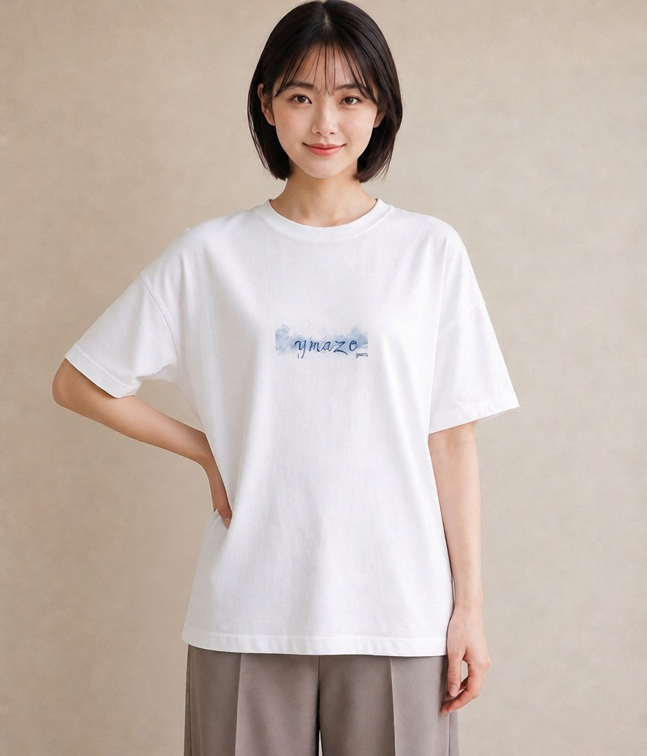 半袖Tシャツ レディース 空 星空 宇宙 イラスト モード 部屋着 女性向けギフト 白T