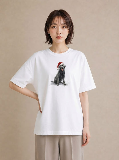 グラフィックTシャツ レディース ラブラドールレトリバー 犬 いぬ イラスト カジュアル 敬老の日 ホワイトデー 白T