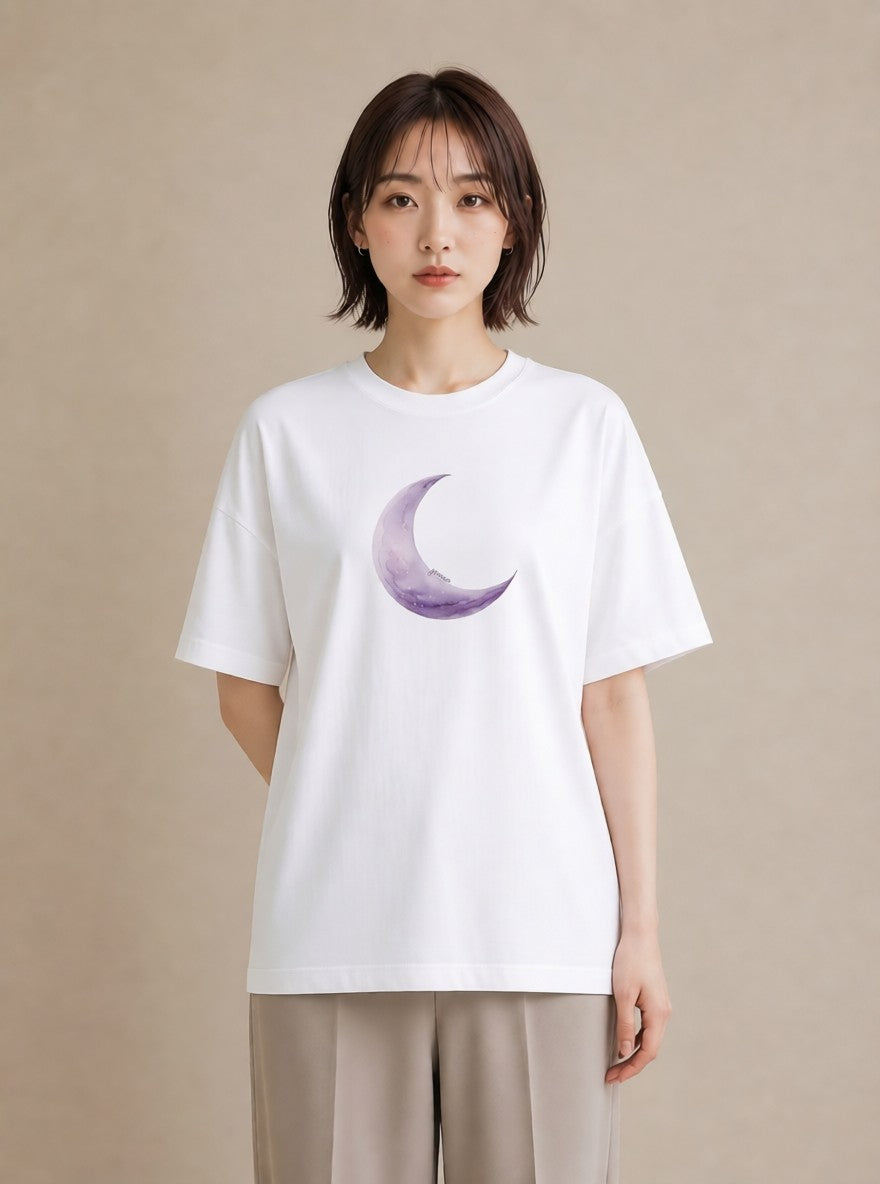 グラフィックTシャツ レディース 牡羊座 星空 宇宙 イラスト シック 自分用 ルームウェア 白T
