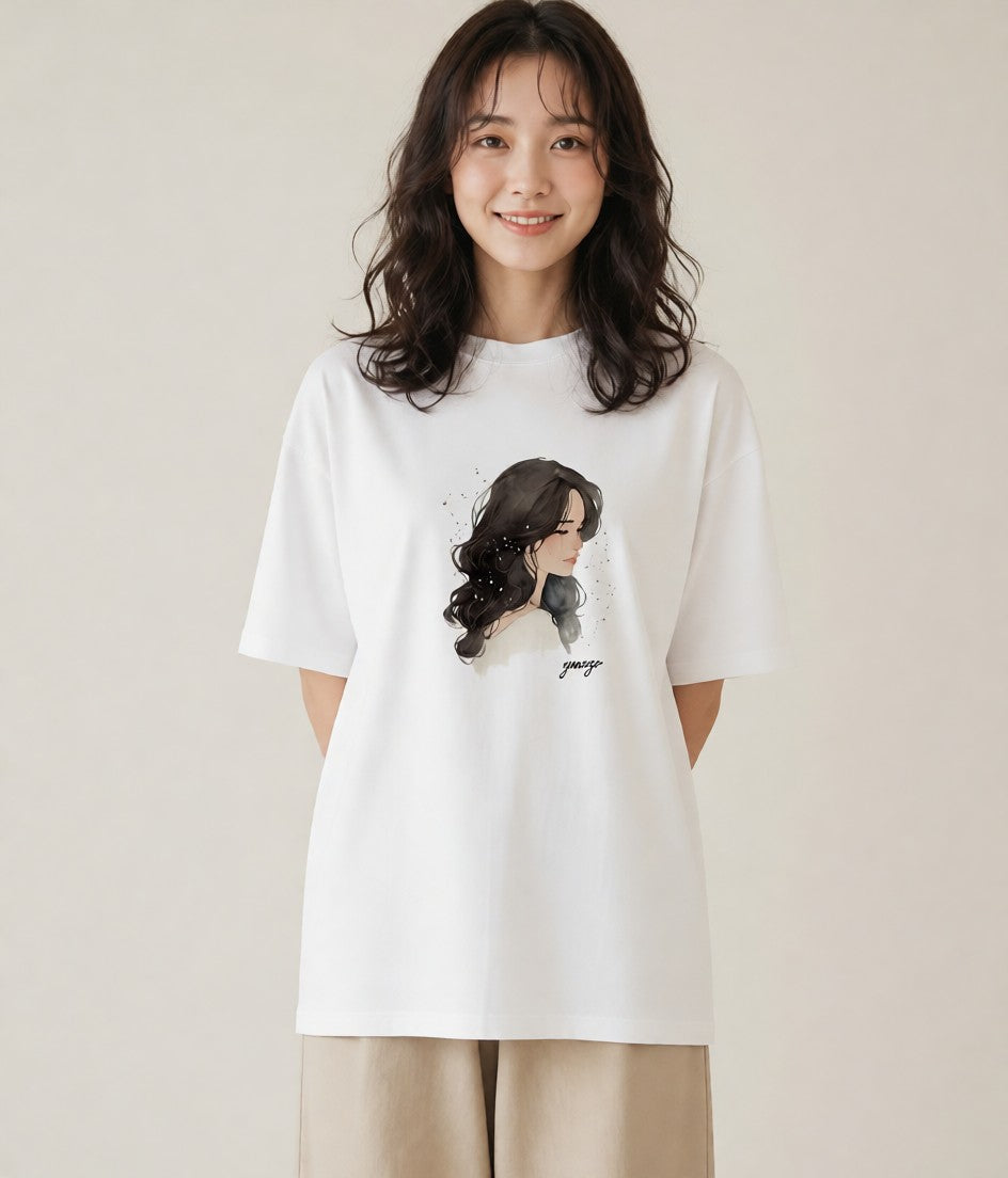 Tシャツ レディース 射手座 星空 宇宙 イラスト 旅行コーデ お揃い 親子 白T