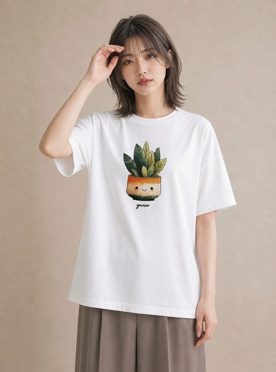 プリントTシャツ レディース チンアナゴ 海の生き物 海 イラスト お洒落 ギフト 母の日 白T