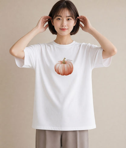 Tシャツ レディース メロン 食べ物 フード イラスト ラフ 秋コーデ おしゃれギフト 白T