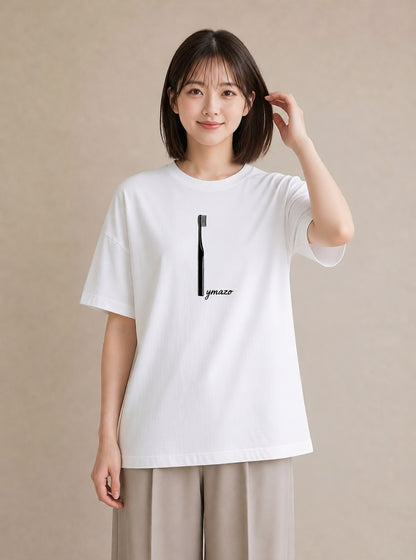 Tシャツ レディース 手鏡 アンティーク レトロ ナチュラル イラスト 個性的 通学 誕生日プレゼント 白T
