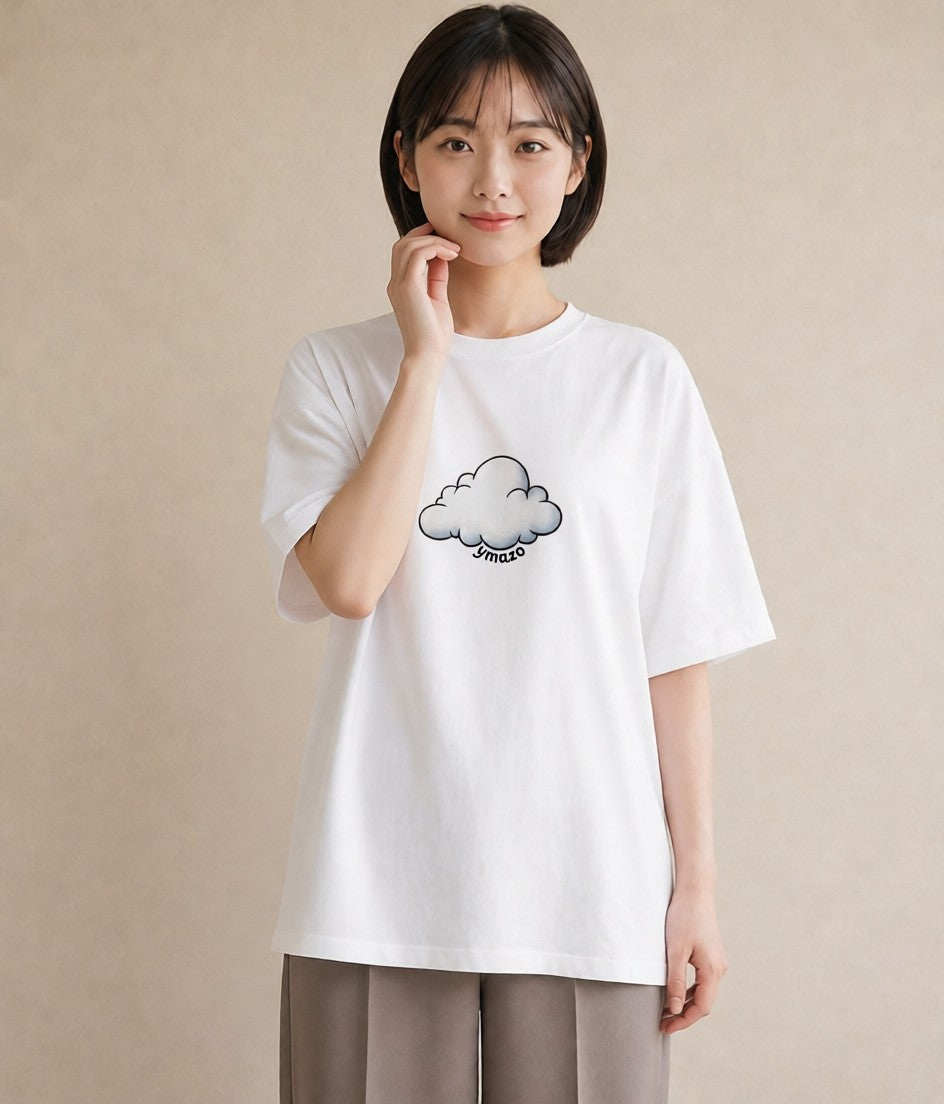 グラフィックTシャツ レディース 空 星空 宇宙 イラスト フェミニン 女子会 お揃い 白T