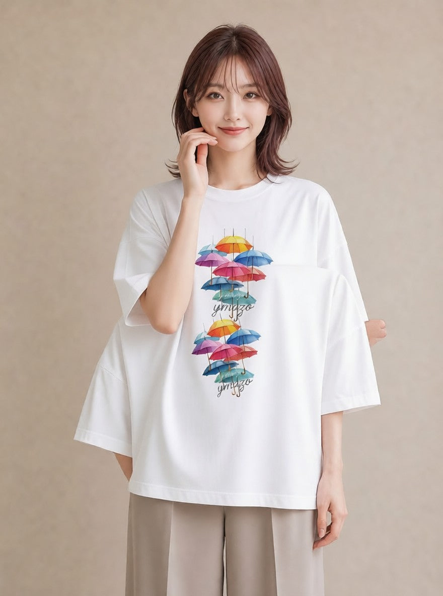 Tシャツ レディース 風鈴 ガラス 夏 ナチュラル アンティーク イラスト ゆるかわ お揃い 親子 白T