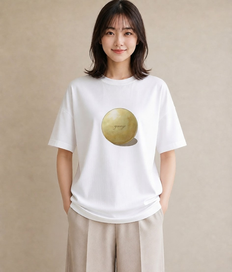 プリントTシャツ レディース たまご 食べ物 フード イラスト ボタニカル 旅行用 海 白T