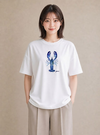 グラフィックTシャツ レディース 蠍座 星空 宇宙 イラスト 休日コーデ お揃い 親子 白T