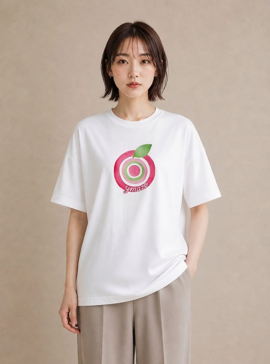 Tシャツ レディース アボカド 食べ物 フード イラスト お洒落 カフェ巡り 女子会 白T