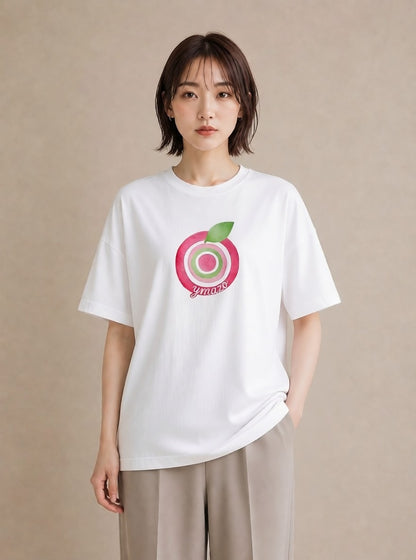 Tシャツ レディース アボカド 食べ物 フード イラスト お洒落 カフェ巡り 女子会 白T