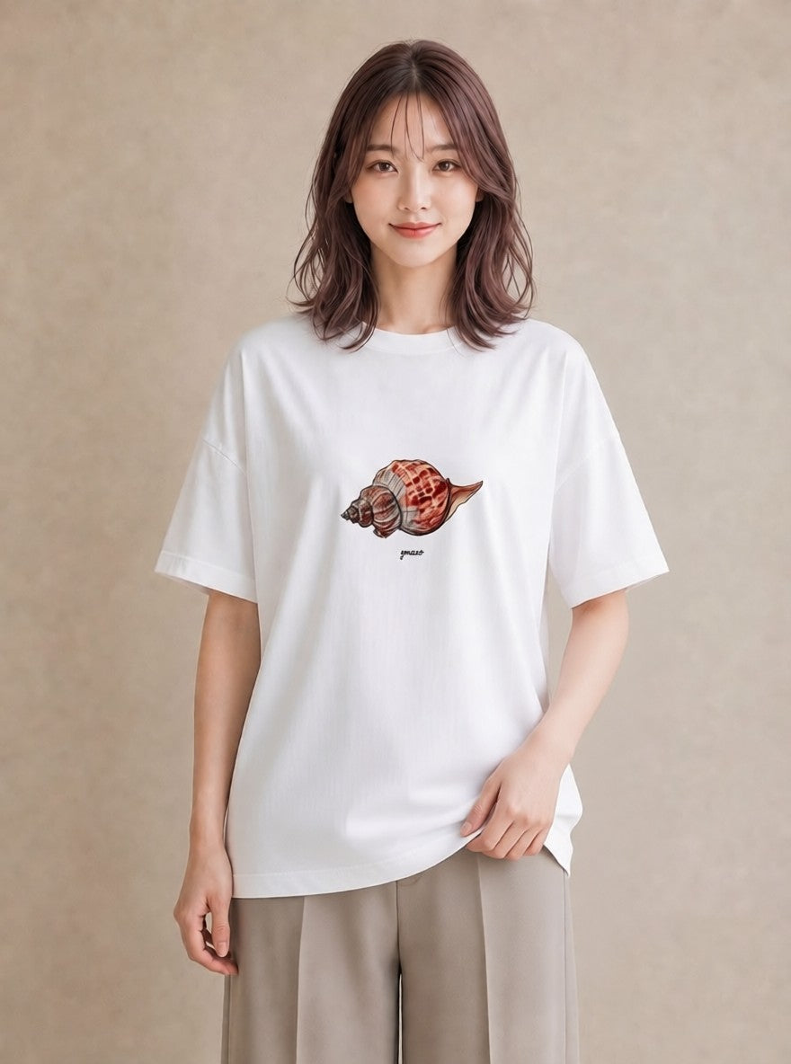 グラフィックTシャツ レディース ダンゴムシ 昆虫 虫 イラスト ギフト 母の日 白T