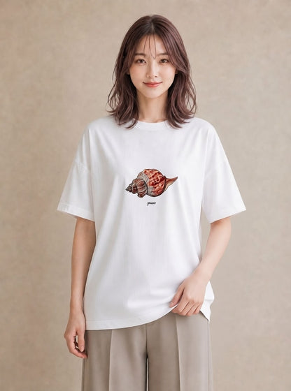 グラフィックTシャツ レディース ダンゴムシ 昆虫 虫 イラスト ギフト 母の日 白T