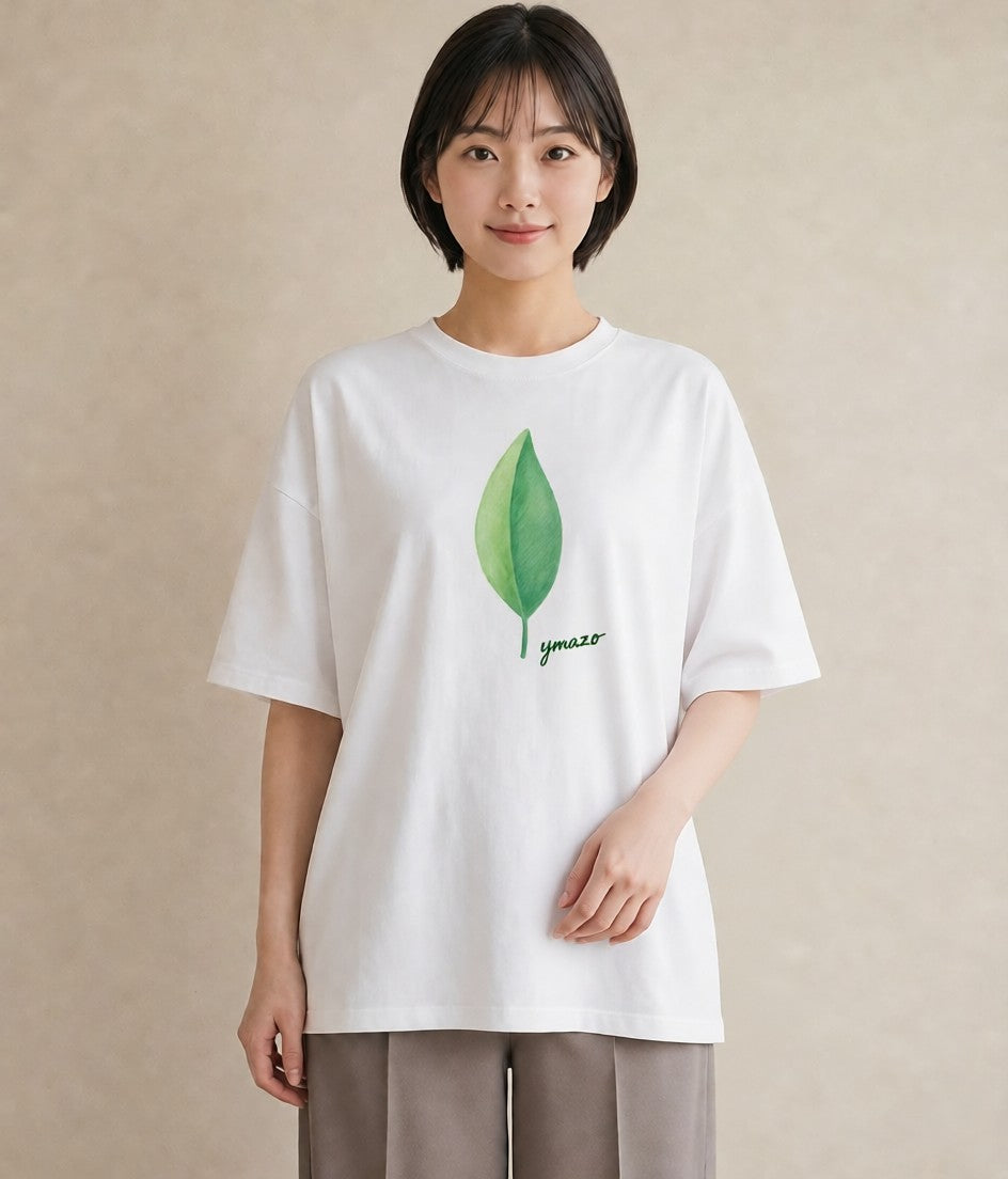 グラフィックTシャツ レディース アボカド 食べ物 フード イラスト 水彩風 20代 カジュアルコーデ 白T