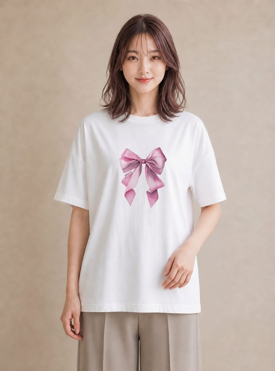 Tシャツ レディース バレエシューズ バレエ トウシューズ ナチュラル アンティーク イラスト 線画 誕生日プレゼント 綿100 白T