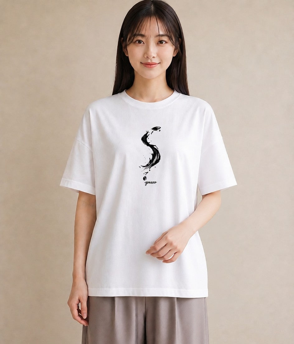 半袖Tシャツ レディース 紙の船 水辺 ナチュラル アンティーク イラスト フェミニン 秋コーデ おしゃれギフト 白T
