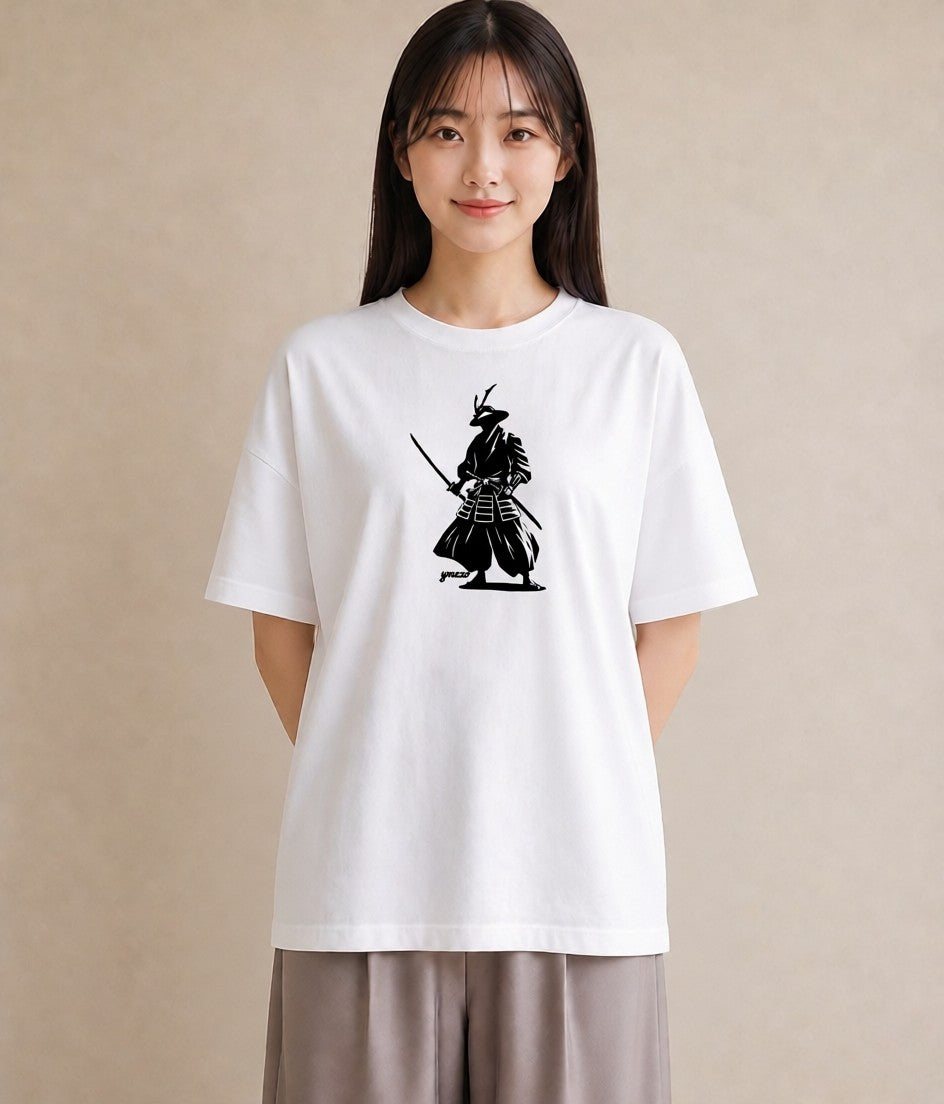 プリントTシャツ レディース 扇子 そよ風 ナチュラル アンティーク イラスト ミニマル ママ カフェ服 白T