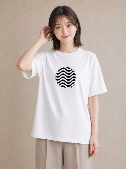 Tシャツ レディース 海 リゾート 夏 イラスト シンプル 姉妹 送別ギフト 白T