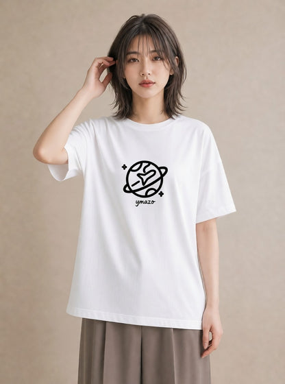 プリントTシャツ レディース 旅 トラベル スタンプ イラスト きれいめ 夏コーデ 通学 白T