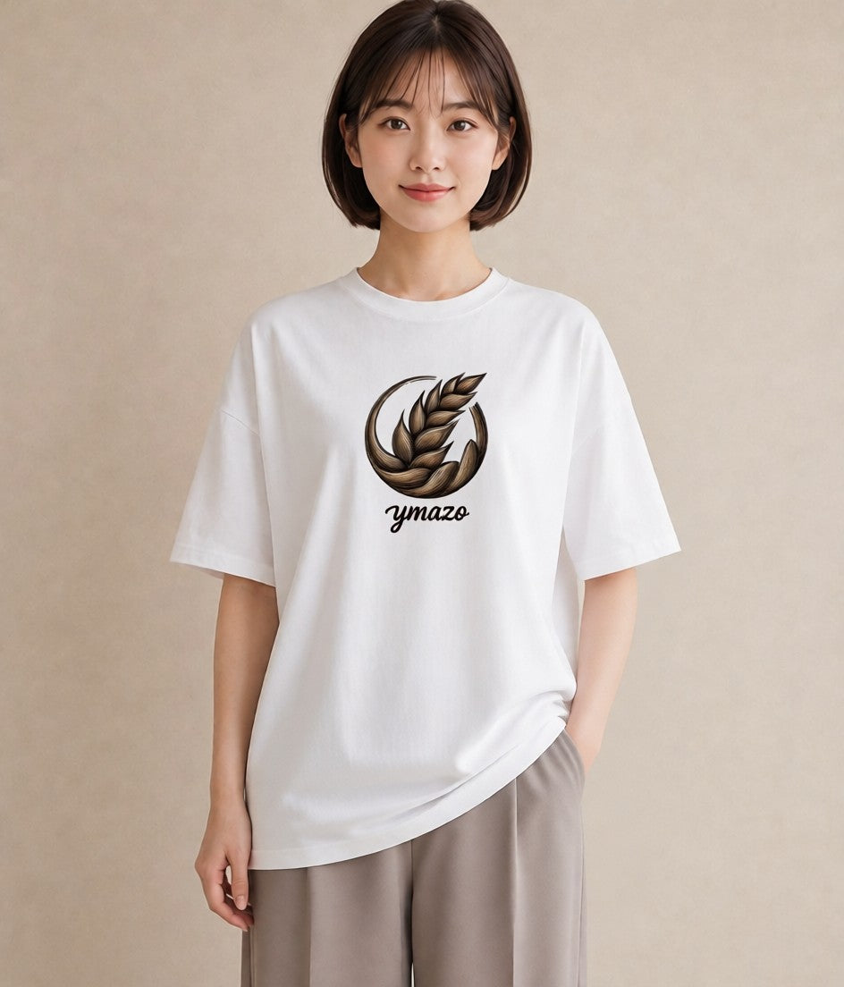 プリントTシャツ レディース パン ベーカリー レトロ イラスト 北欧風 ビーチ デイリーウェア 白T
