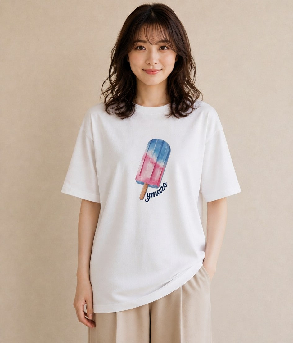 Tシャツ レディース クッキー 食べ物 フード イラスト 抜け感 女性向けギフト 散歩 白T