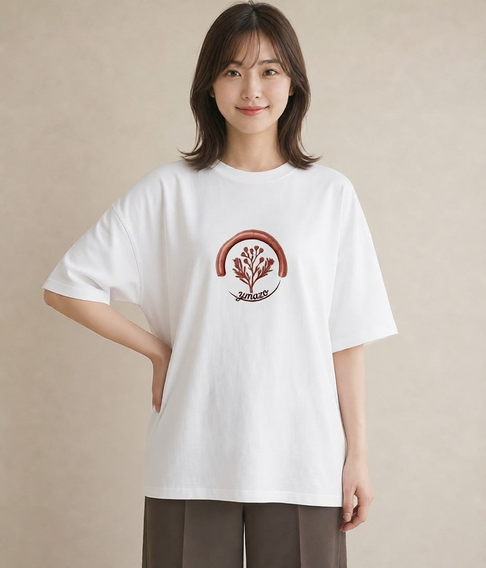 Tシャツ レディース 封蝋 手紙 アンティーク ナチュラル イラスト 姉妹 送別ギフト 白T