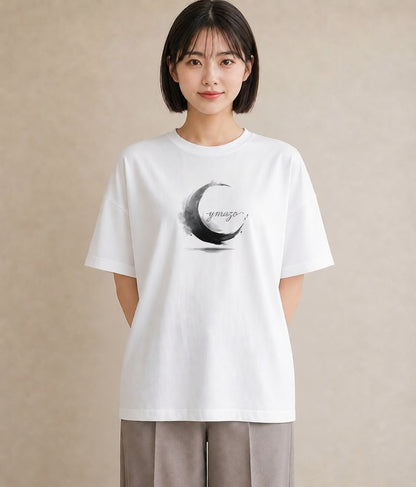 プリントTシャツ レディース 青の水彩 風景 ブルー ナチュラル アンティーク イラスト レトロ 親子 20代 白T