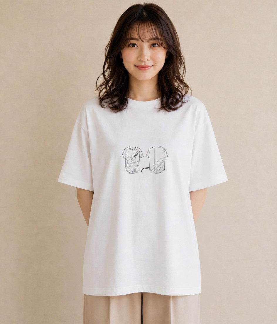 デザインTシャツ レディース レースハンカチ レース ハンカチ ナチュラル アンティーク イラスト ガーリー 綿100 デート 白T
