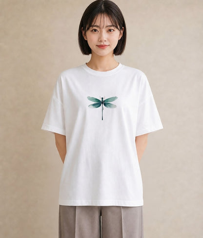 Tシャツ レディース アリ 昆虫 虫 イラスト 散歩 お出かけ 白T