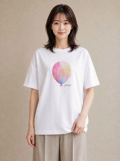 プリントTシャツ レディース わたあめ 食べ物 フード イラスト シンプル カフェ服 クリスマス 白T