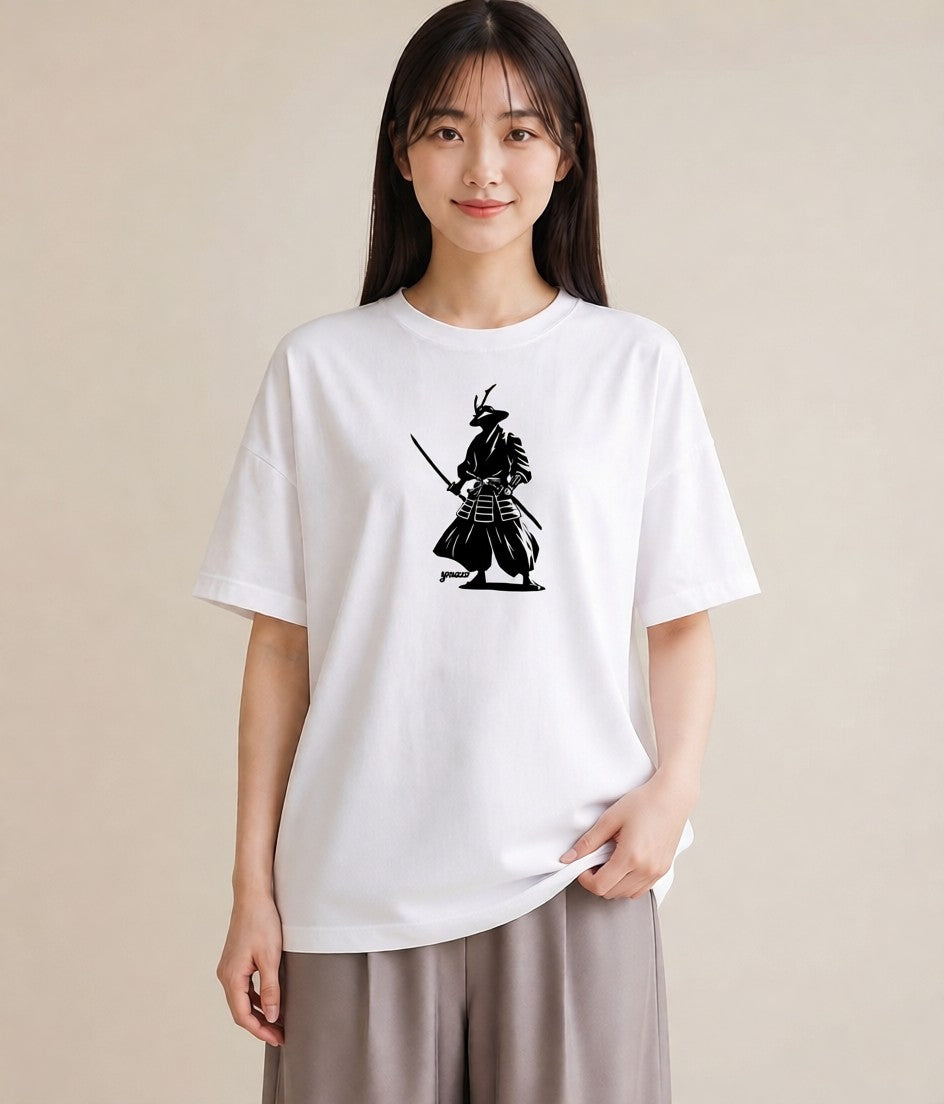 プリントTシャツ レディース 扇子 そよ風 ナチュラル アンティーク イラスト ミニマル ママ カフェ服 白T