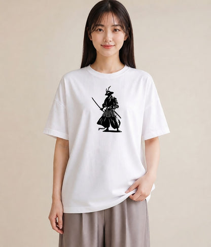 プリントTシャツ レディース 扇子 そよ風 ナチュラル アンティーク イラスト ミニマル ママ カフェ服 白T