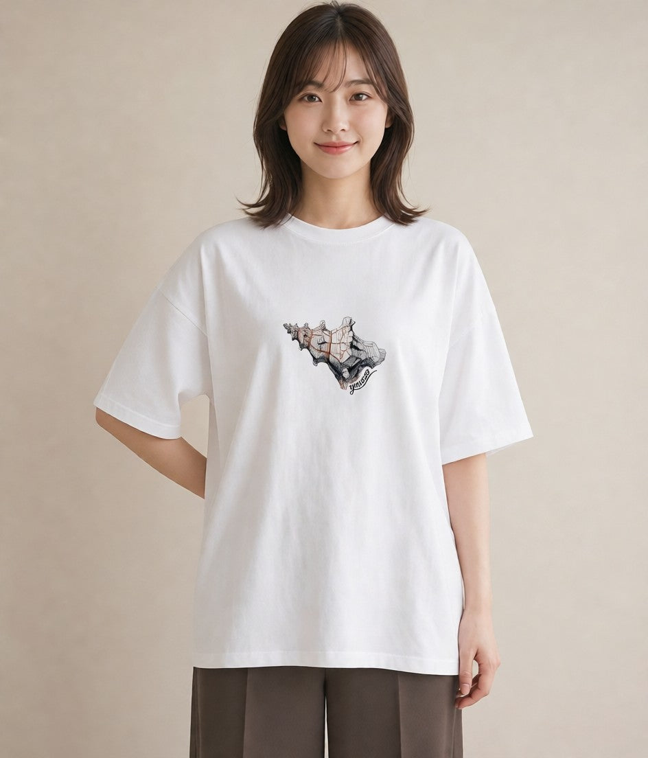 Tシャツ レディース カブトムシ 昆虫 虫 イラスト お洒落 綿100 デート 白T