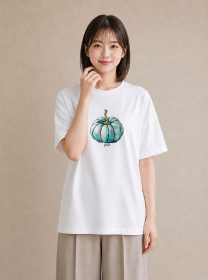 グラフィックTシャツ レディース メロン 食べ物 フード イラスト ミニマル 姉妹 送別ギフト 白T
