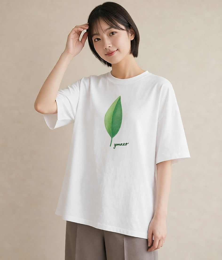 グラフィックTシャツ レディース アボカド 食べ物 フード イラスト 水彩風 20代 カジュアルコーデ 白T