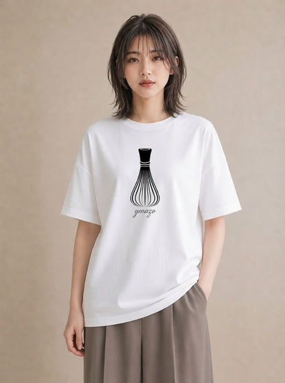 デザインTシャツ レディース 扇子 そよ風 ナチュラル アンティーク イラスト 部屋着 女性向けギフト 白T