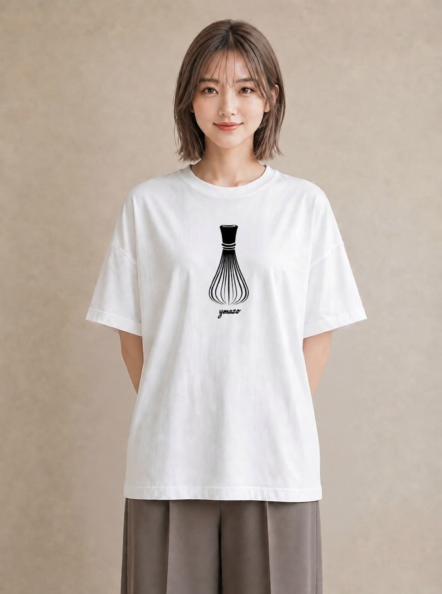 グラフィックTシャツ レディース 風鈴 ガラス 夏 ナチュラル アンティーク イラスト ミニマル カジュアルコーデ 買い物 白T