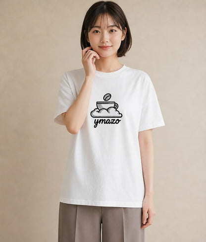 プリントTシャツ レディース コーヒー カフェ 珈琲 イラスト ヴィンテージ風 ホワイトデー 春服 白T