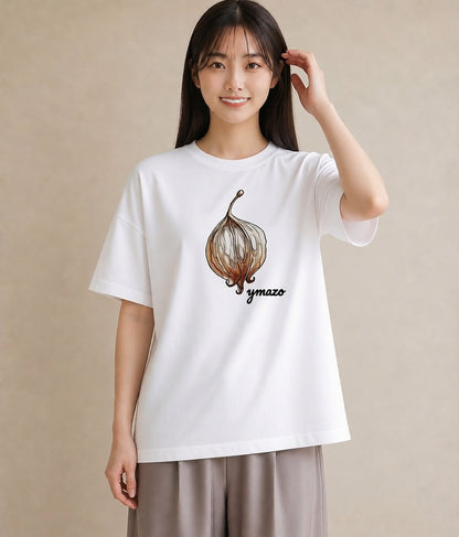 グラフィックTシャツ レディース ダンゴムシ 昆虫 虫 イラスト ガーリー ルームウェア ギフト 白T