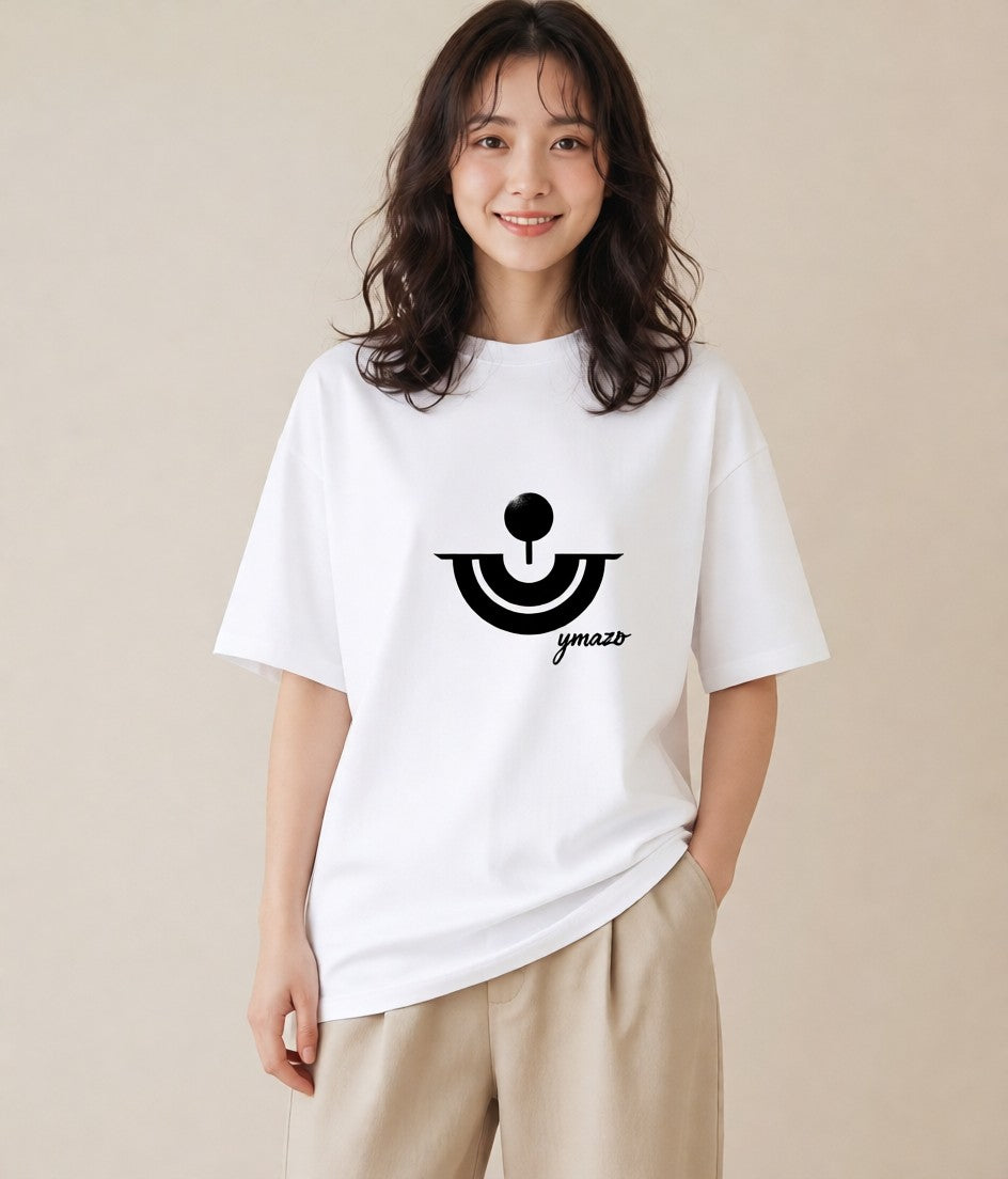 Tシャツ レディース パールピアス アクセサリー ナチュラル アンティーク イラスト ニュアンス 綿100 デート 白T